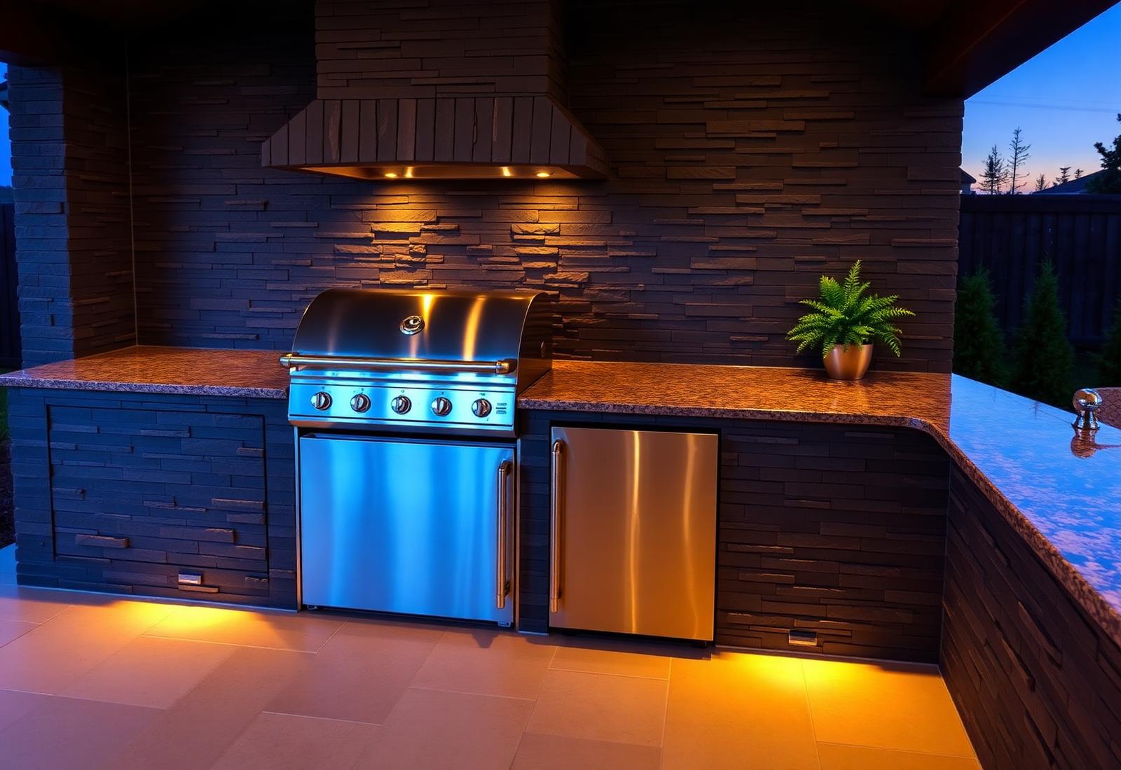 Custom BBQ Islands